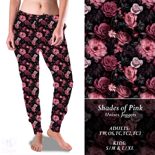SHADES OF PINK Joggers Preorder Closes 9/15