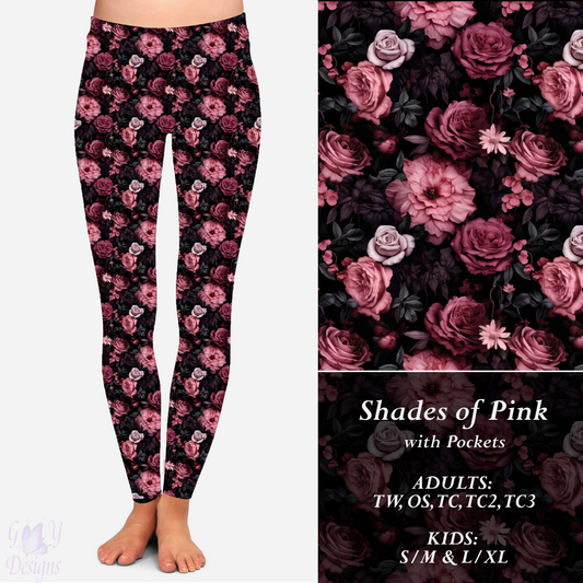 SHADES OF PINK LEGGINGS Preorder Closes 9/15