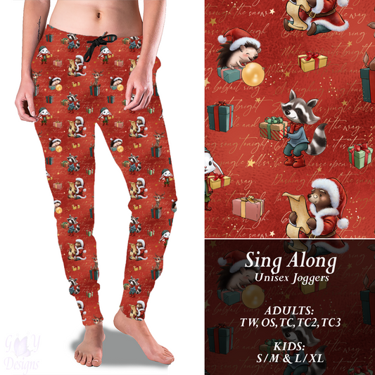 SING ALONG Joggers Preorder Closes 7/14