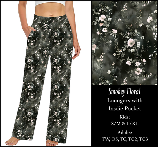SMOKEY FLORAL Pocket Loungers - Preorder Closes 9/2