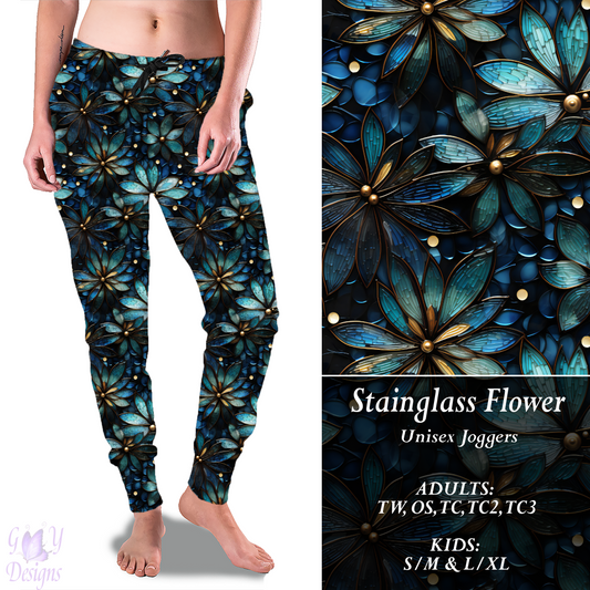 Stainglass Flower Full Joggers Preorder Closes 11/8 ETA 6-8 weeks