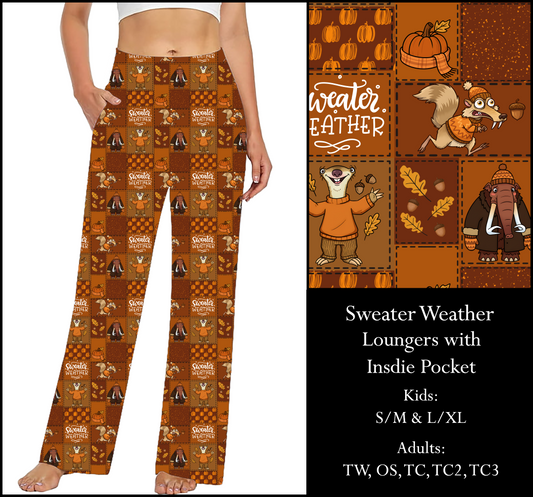 SWEATER WEATHER Pocket Loungers - Preorder Closes 9/2