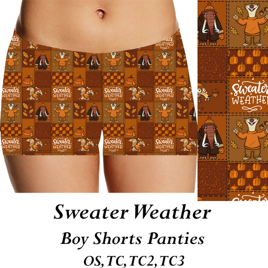 SWEATER WEATHER - Womens Panties - PREORDER CLOSES 8/31