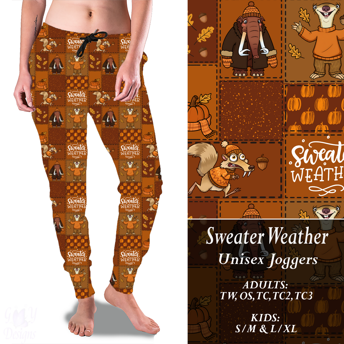 SWEATER WEATHER Joggers Preorder Closes 9/2