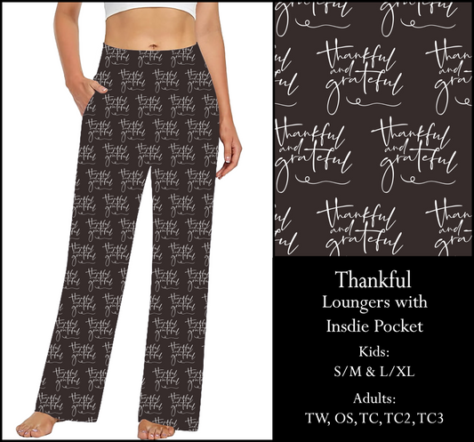 THANKFUL Pocket Loungers - Preorder Closes 9/2