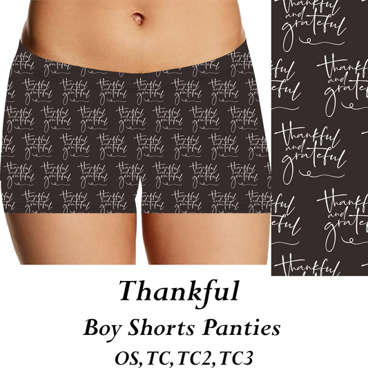 THANKFUL - Womens Panties - PREORDER CLOSES 8/31