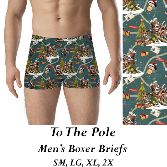 TO THE POLE - MENS BOXER BRIEFS  - PREORDER CLOSES 8/31
