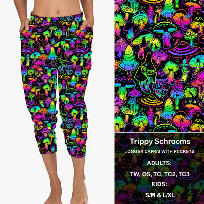 Trippy Shroom - Full & Capri Joggers