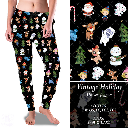 VINTAGE HOLIDAY Joggers Preorder Closes 9/15