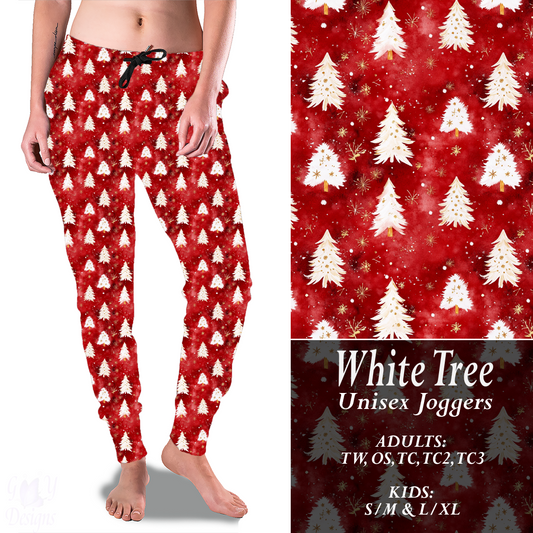 WHITE TREES Joggers Preorder Closes 9/15