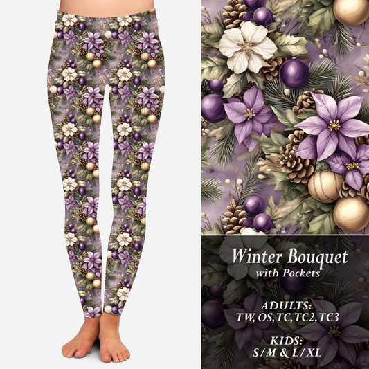 WINTER BOUQUET LEGGINGS Preorder Closes 9/8