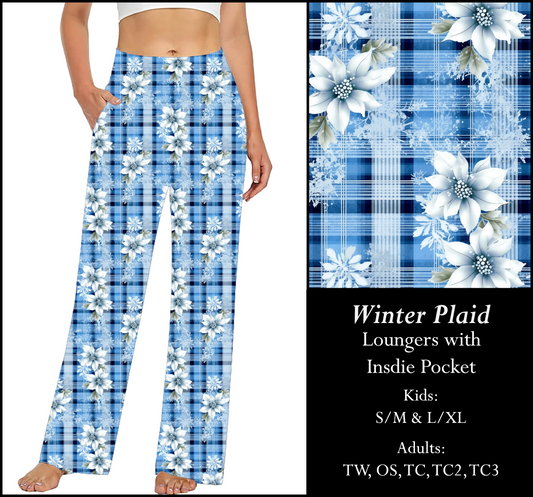 WINTER PLAID Pocket Loungers - Preorder Closes 9/2 (Copy)
