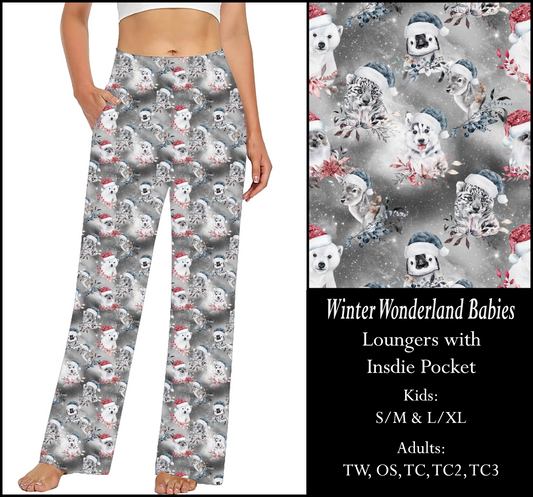 WINTER WONDERLAND BABIES Pocket Loungers - Preorder Closes 9/2