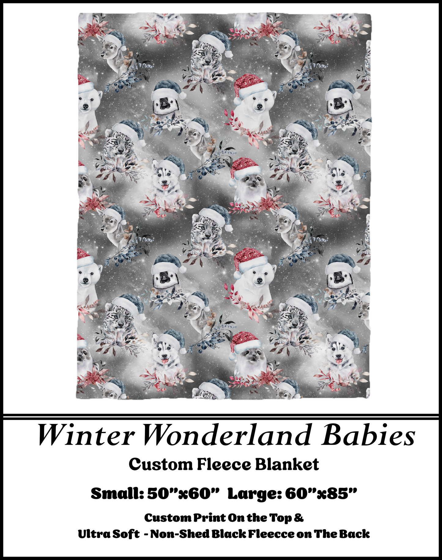 WINTER WONDERLAND BABIES preorder closes 8/31 eta 10 weeks