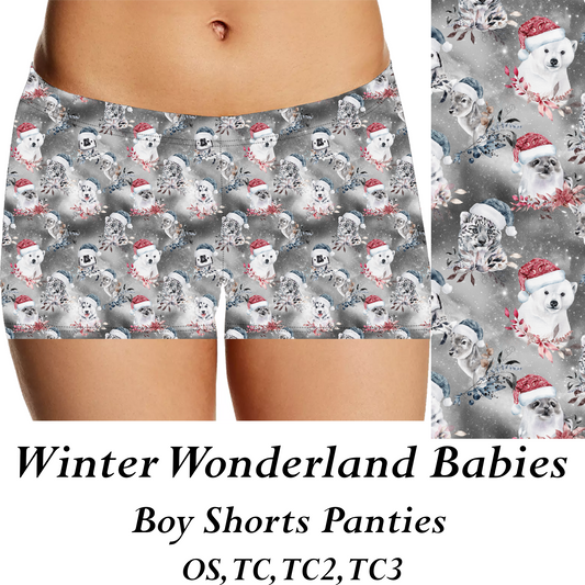 WINTER WONDERLAND BABIES   - Womens Panties - PREORDER CLOSES 8/31