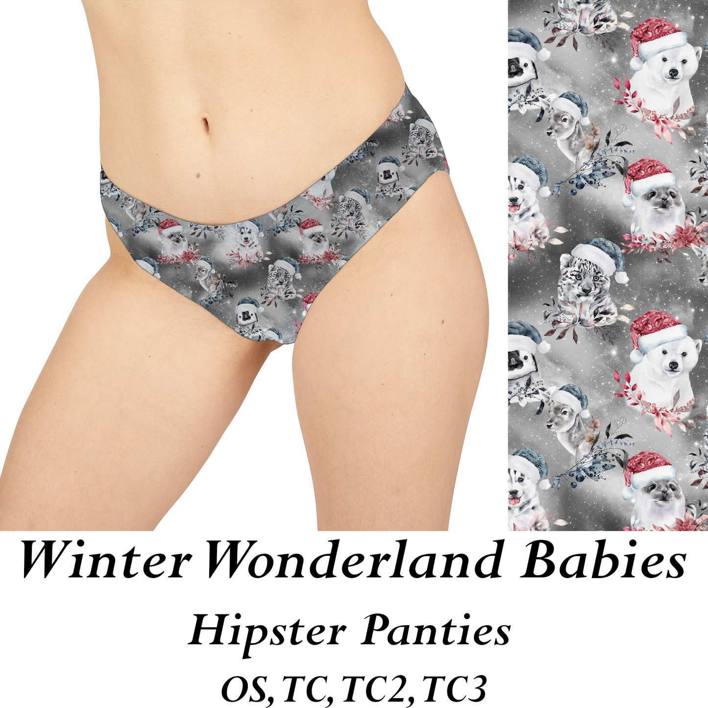 WINTER WONDERLAND BABIES   - Womens Panties - PREORDER CLOSES 8/31