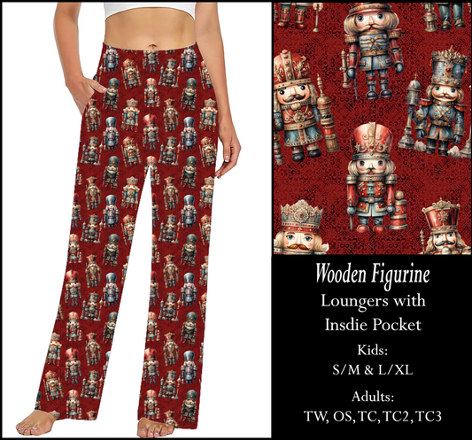 WOODEN FIGURINE  Pocket Loungers - Preorder Closes 9/8