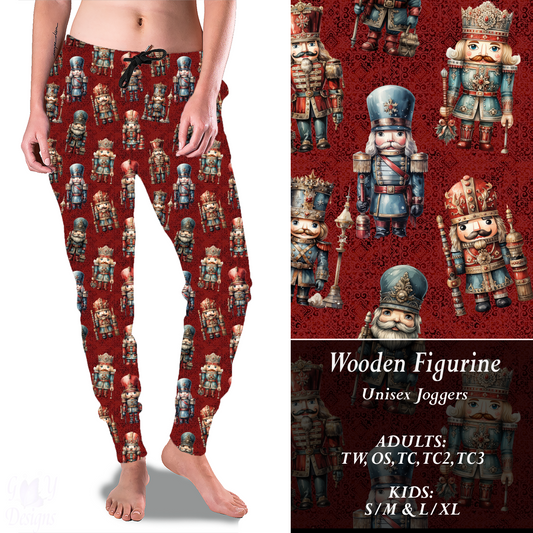 WOODEN FIGURINE Joggers Preorder Closes 9/8