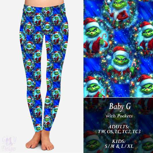 BABY G BLUE with Pockets Preorder Closes 7/14