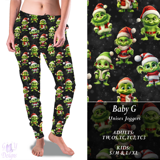 BABY G Joggers Preorder Closes 7/14