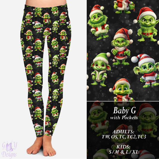 BABY G  Leggings with Pockets Preorder Closes 7/14
