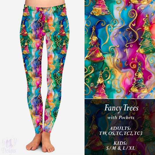 FANCY TREES  LEGGINGS Preorder Closes 9/8
