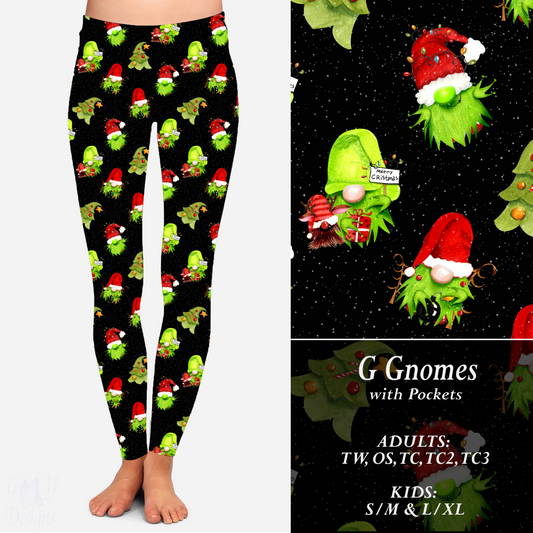 G GNOMES LEGGINGS Preorder Closes 9/2
