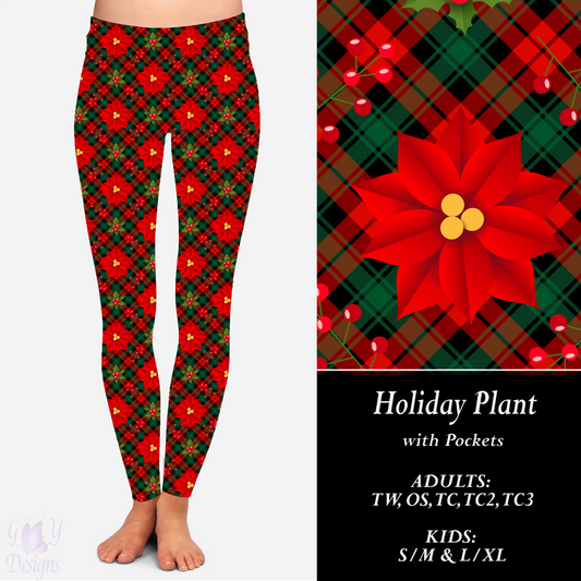 HOLIDAY PLANT LEGGINGS Preorder Closes 9/8