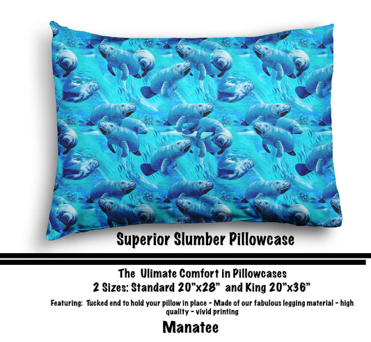 MANATEE PILLOW CASE