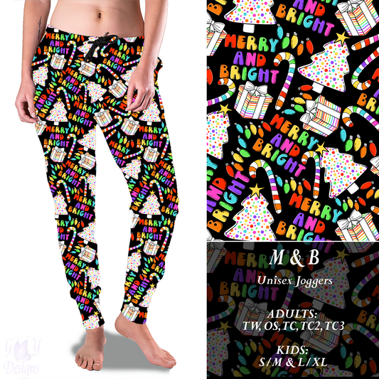 M & B Joggers Preorder Closes 7/14
