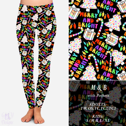 M & B Leggings with Pockets Preorder Closes 7/14