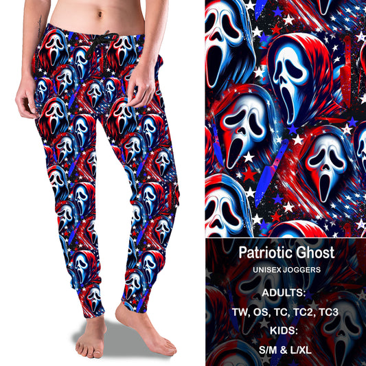 Patriotic Ghost - Full Joggers