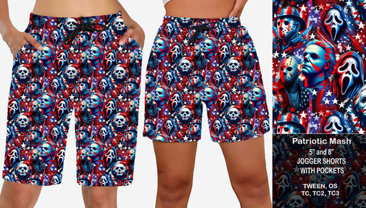 Patriotic Mash - Jogger Shorts