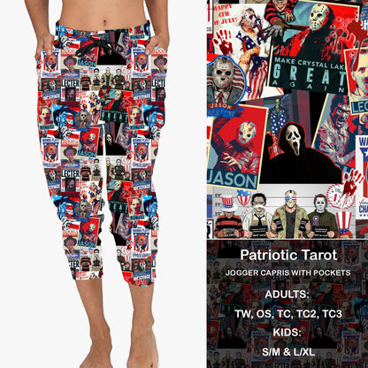 Patriotic Tarot - Full & Capri Joggers