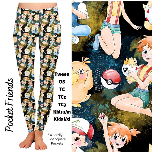 Pocket Friends - Full Leggings with Pockets