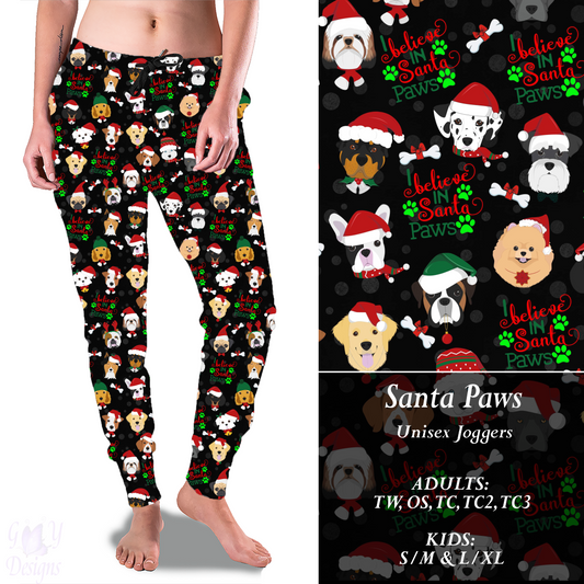 SANTA PAWS  Joggers Preorder Closes 9/8