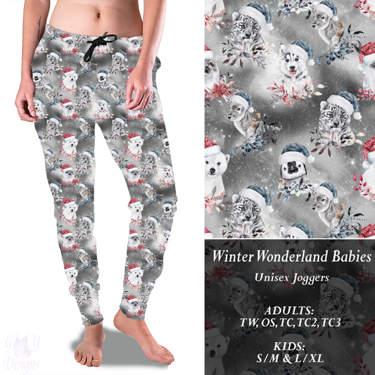 WINTER WONDERLAND BABIES Joggers Preorder Closes 9/2