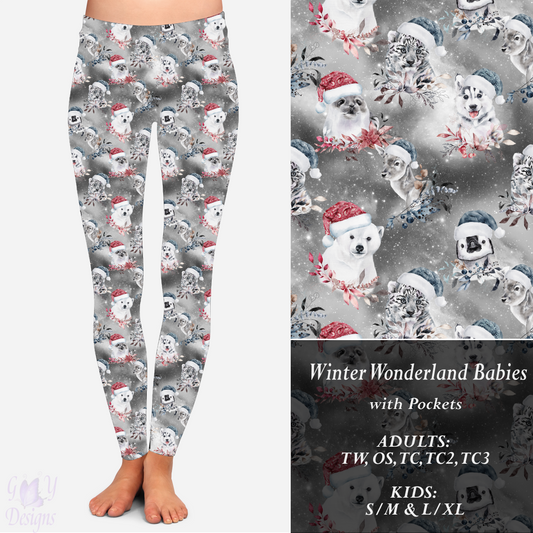 WINTER WONDERLAND BABIES LEGGINGS Preorder Closes 9/2