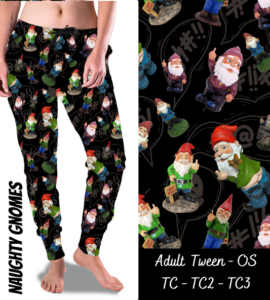 Naughty Gnomes - Full Joggers