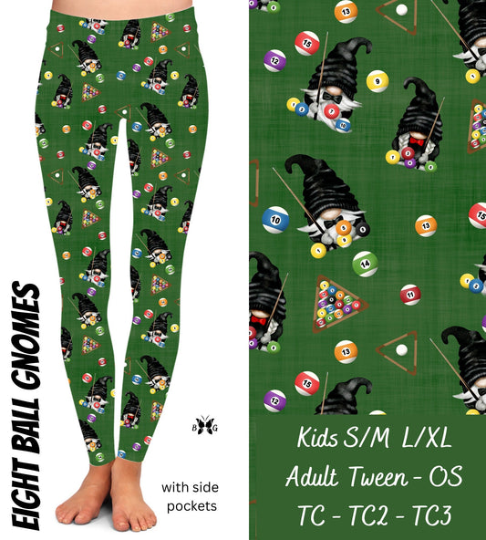 Eight Ball Gnomes - Leggings with Pockets