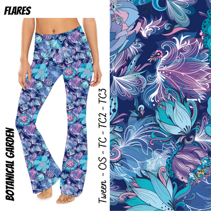 Botanical Garden - Yoga Flares with Pockets