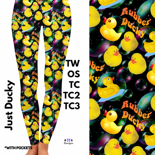 Just Ducky - Leggings with Pockets