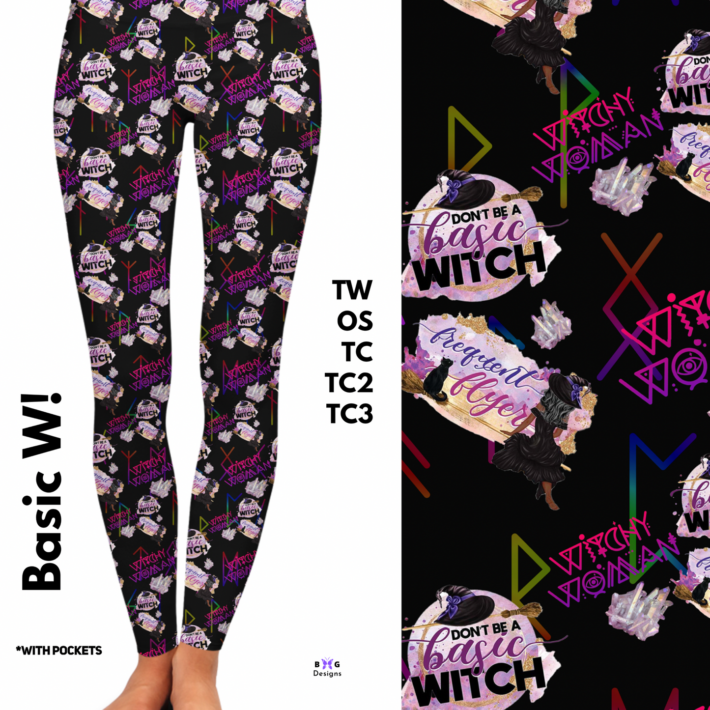 Basic W! - Leggings with Pockets