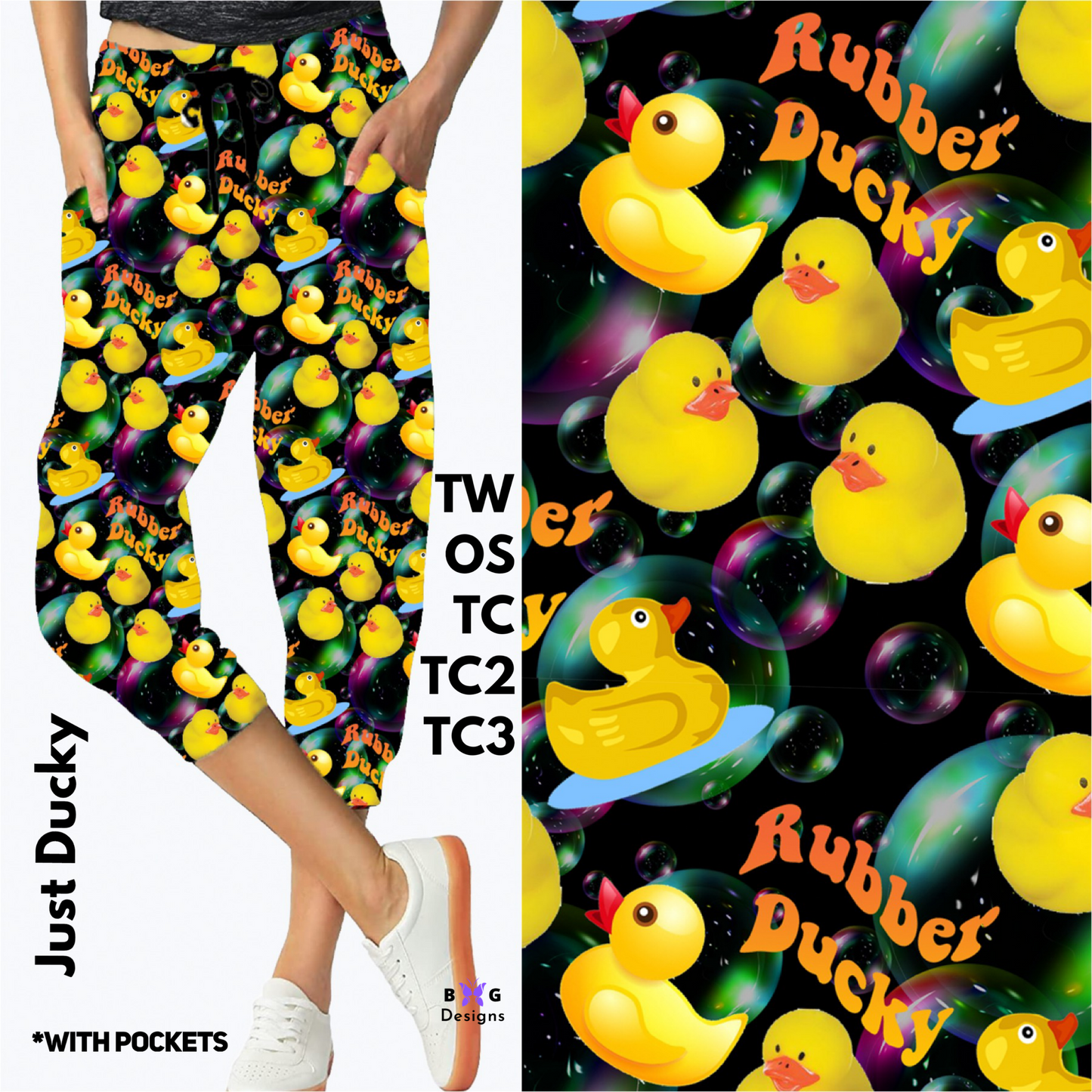 Just  Ducky - Capri Joggers