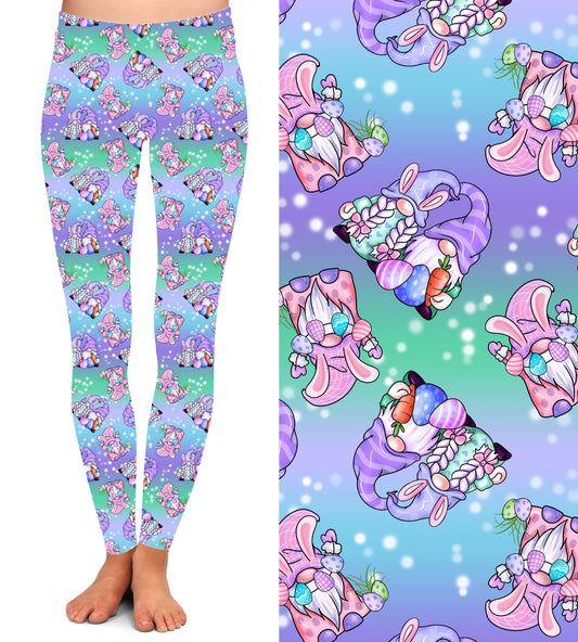 Easter Gnomies  Leggings with Pockets