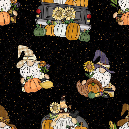 Pumpkin  Gnomes - Leggings with Pockets