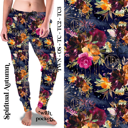 Spiritual Autumn - Full & Capri Joggers