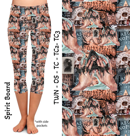 Spirit Board Leggings & Capris with Pockets