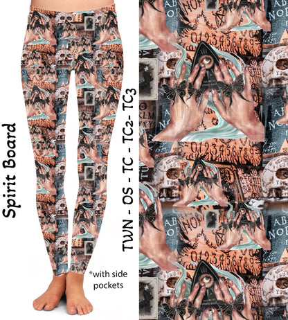 Spirit Board Leggings & Capris with Pockets