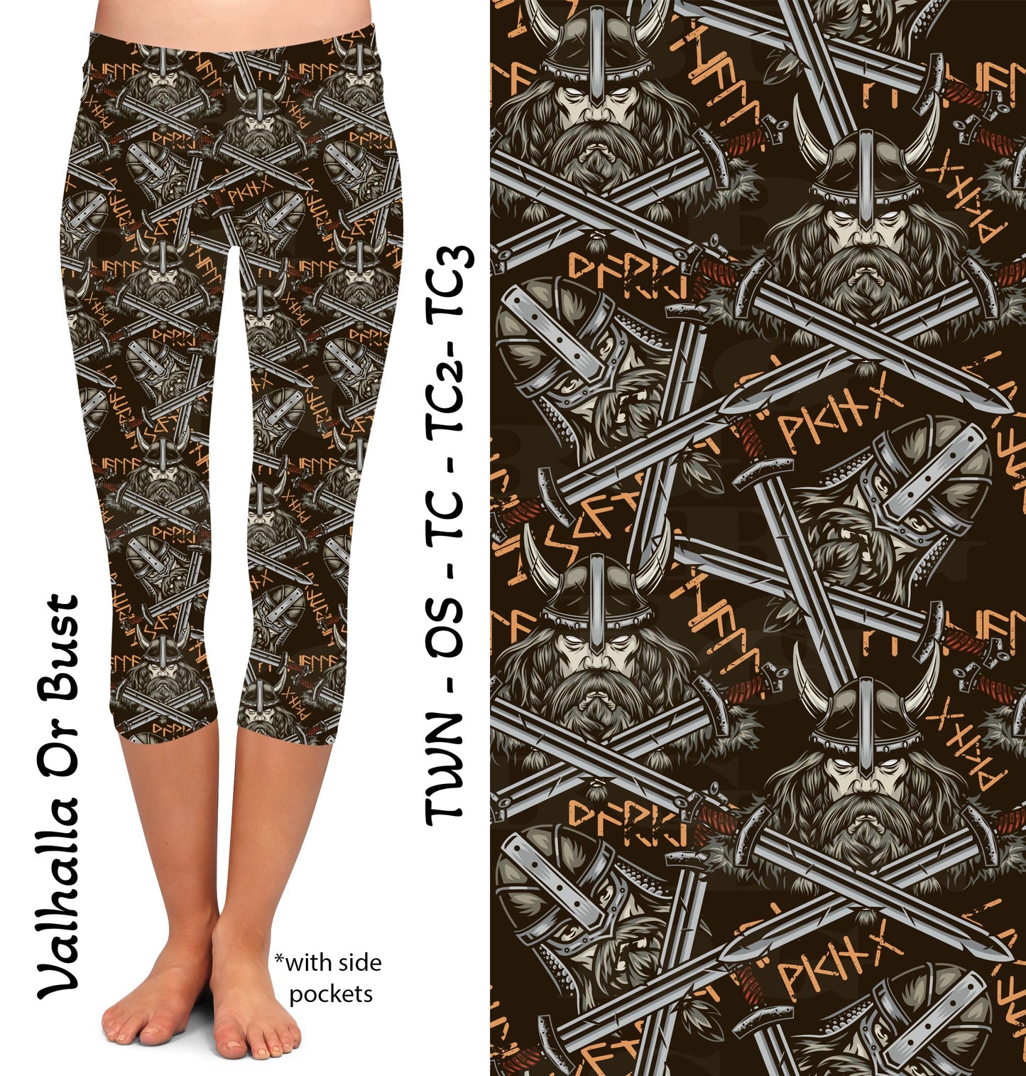 Valhalla Baby Legging  with Pockets